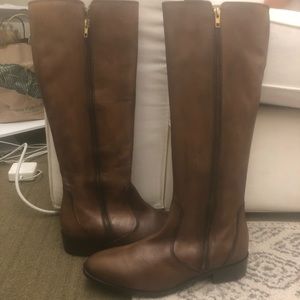Knee High Leather Boots